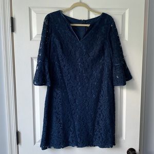 Blue Lace Dress